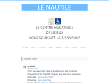 Tablet Screenshot of lenautile.com